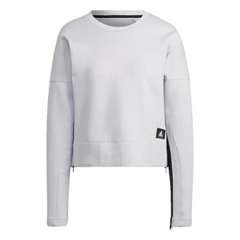 Image of adidas Sportswear Mission Victory Crew Sweatshirt - Grey