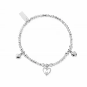 Image of ChloBo Triple Heart Bracelet SBSB7321101