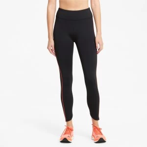Image of PUMA 7/8 Womens Running Leggings, Black, size Medium, Clothing