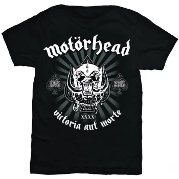 Image of Motorhead - Victoria Aut Morte Unisex Large T-Shirt - Black