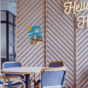 Image of Estonia Multicolor Decorative Metal Wall Accessory