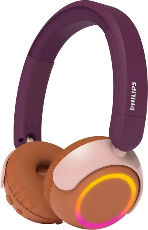 Image of Philips 4000 series Kids On-Ear Headphones - Magenta / Purple