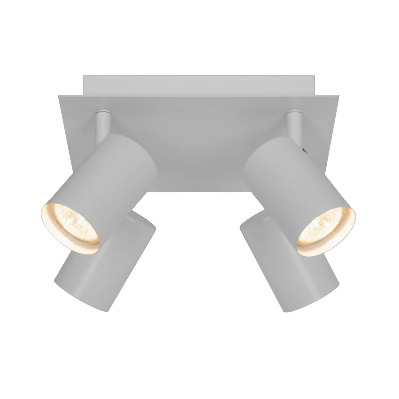 Image of Nordlux Frida Indoor Rail White Metal GU10 Adjustable Head - Mains Powered, IP20 White Unisex