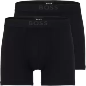Image of Boss Ultra Soft Boxers 2 Pack - Black