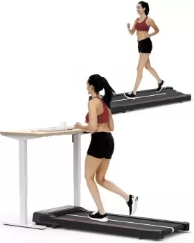 Image of Under Desk Treadmill,Walking Pad with Bluetooth and LCD Monitor