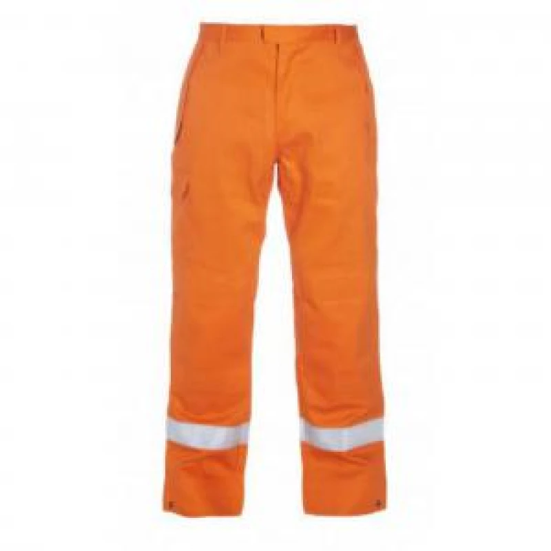 Image of Hydrowear Meddo Multi Cvc Flame Retardant Anti - Static Trouser Orange 42