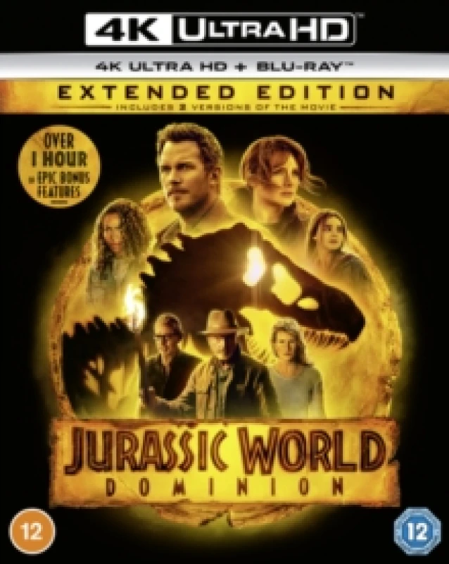 Image of Jurassic World: Dominion Bluray 5053083244439
