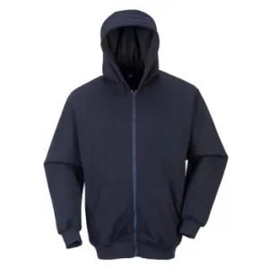 Image of Modaflame Mens Anti Static Flame Resistant Hoodie Navy M