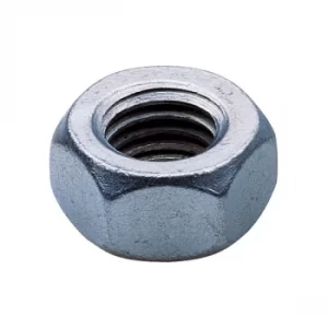 Image of Toolcraft Hexagon Nuts DIN 934 Galvanised Steel 6AU M1.6 Pack Of 20