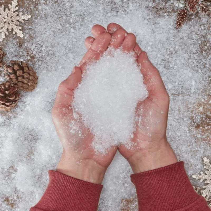 Image of 500g White Fine Artificial Christmas Snow