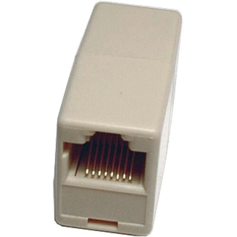 Image of Cablenet Cablenet RJ45 UTP Female Coupler 8p8c Beige 22-2128