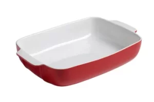 Image of Pyrex Signature Red Rectangular Roaster, 30x22cm