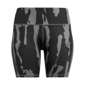 Image of adidas Thebe Magugu Biker Shorts (Plus Size) Womens - Grey