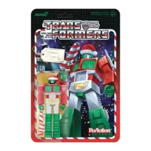 Image of Transformers Reaction Figure Optimus Santa
