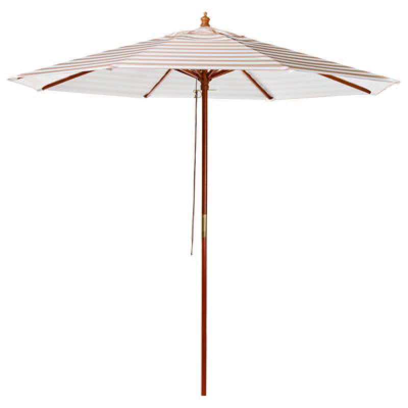Image of Beliani Market Parasol 260 Cm Ferentillo Beige