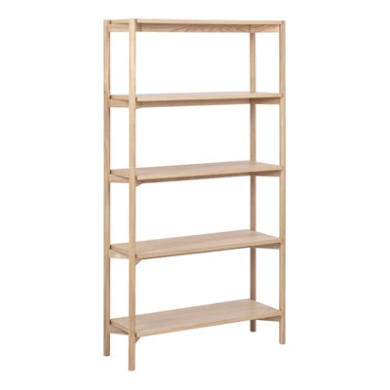 Image of Furniture To Go Braidwood Bookcase With 4 Shelves In White