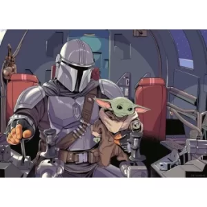Image of Star Wars The Mandalorian Jigsaw Puzzle Cartoon (1000 pieces)