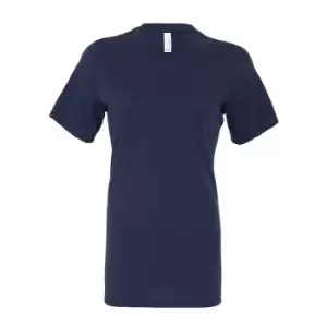 Image of Bella + Canvas Womens/Ladies Relaxed Jersey T-Shirt (M) (Navy)