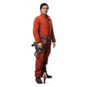 Image of Star Wars: The Last Jedi - Poe Dameron Lifesize Cardboard Cut Out