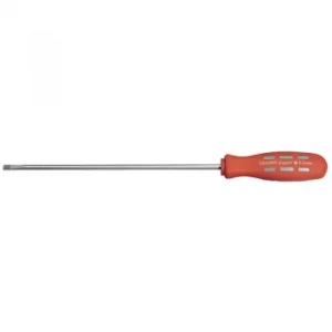 Image of Draper 200mm x 5.0mm Plain Slot Parallel Tip Mechanics Screwdriver (Sold Loose) 870/1B 67855