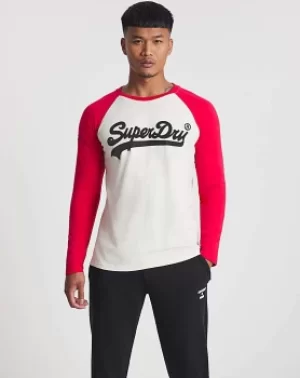 Image of Superdry Raglan Longsleeve T-Shirt