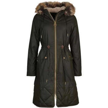 Image of Barbour Packwood Wax Jacket - Fern/Classic