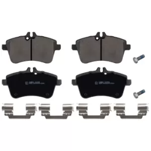 Image of Brake Pad set 16529 by Febi Bilstein Front Axle