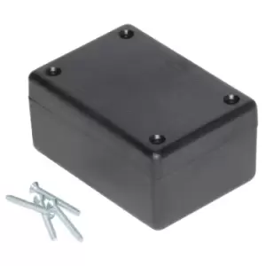 Image of Hammond 1594BSBK Heavy Duty GPABS Enclosure 81 x 56 x 40mm Black