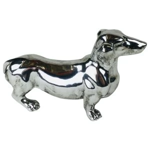 Image of Silver Standing Sausage Dog