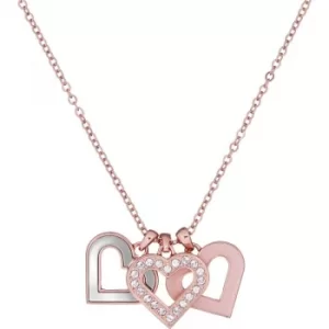 Image of Ted Baker Ladies Ezzrela Enchanted Triple Heart Necklace