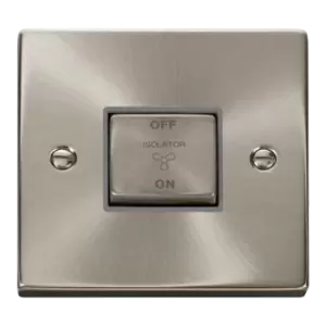 Image of Click Scolmore Deco Ingot 10A 3 Pole Fan Isolation Switch - VPSC520GY