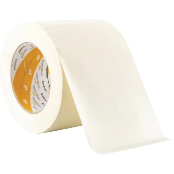 Image of 1104 Low Tack Cream Masking Tape - 100MM X 50M