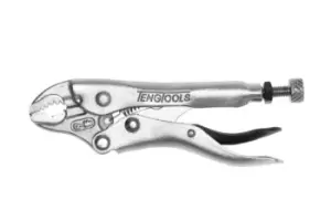 Image of Teng Tools 401-4 4" Power Grip Pliers Plated/Round 25mm Capacity