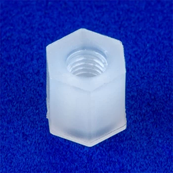 Image of R-TECH 524344 Nylon Hexagonal M3 F-F Spacer 6mm - Pack Of 100