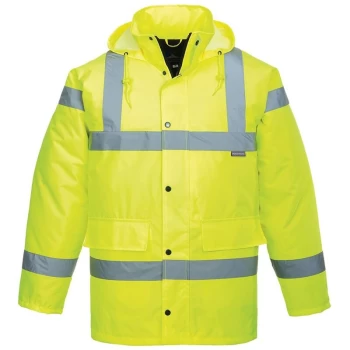 Image of Portwest - S461YERM - sz M Hi-Vis Breathable Jacket - S461 Yellow