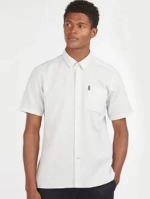 Image of Barbour Millom Shirt, Chalk, Size 2XL, Men