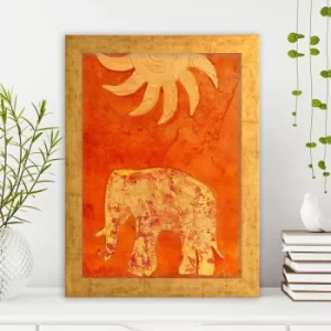 Image of AC74621083 Multicolor Decorative Framed MDF Painting