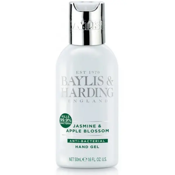 Image of Baylis & Harding Jasmine & Apple Blossom Anti-Bacterial Hand Gel 50ml