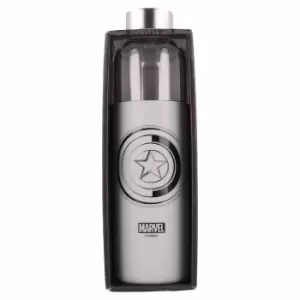 Image of Stor Young Adult Glass Bottle With Silicone Cover Marvel 585 Ml (in Gift Box)