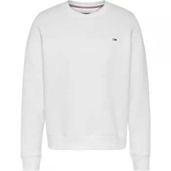Image of Tommy Jeans Tjw Regular Fleece C Neck - White