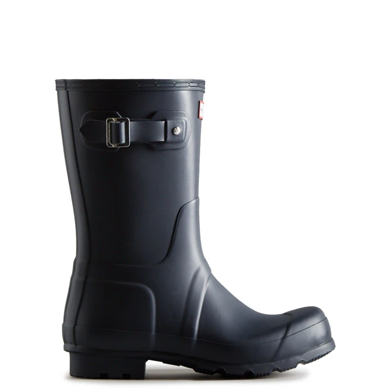 Image of Hunter Original Short Wellington Boots - Blue Blue 11