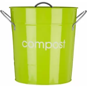 Image of Lime Green Compost Bin - Premier Housewares