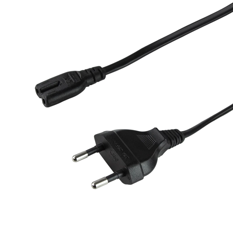 Image of LogiLink Power cable. CEE 7/16 to IEC C7. black. 5 m