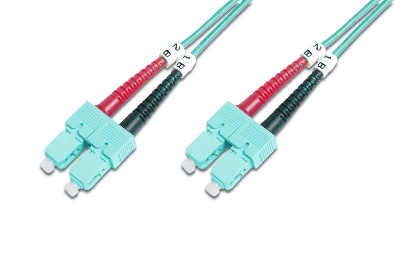 Image of Digitus Fiber Optic Multimode Patch Cord. OM 3. SC / SC