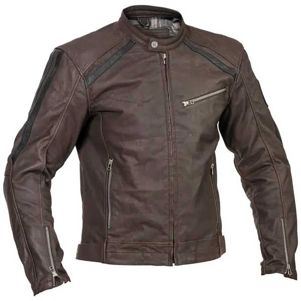 Image of Halvarssons Sandtorp Leather Jacket Brown 50