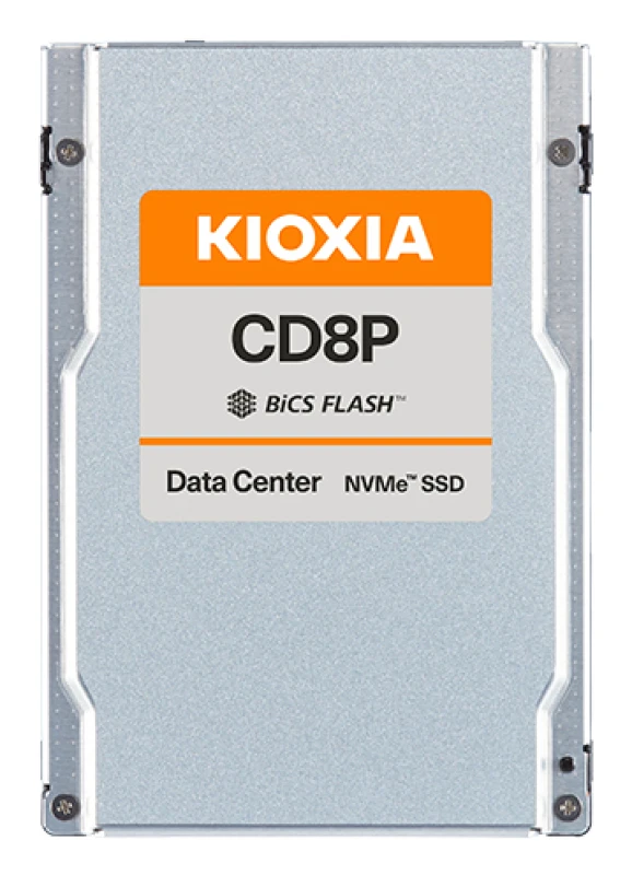 Image of Kioxia CD8P-R 30.7 TB 2.5" PCI Express 5.0 NVMe BiCS FLASH TLC