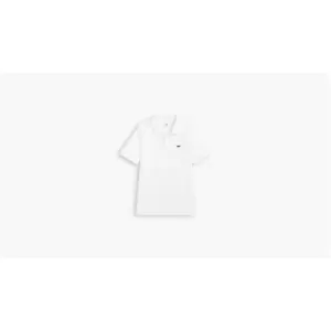 Image of Levis Slim Housemark Polo Bright Whi - White