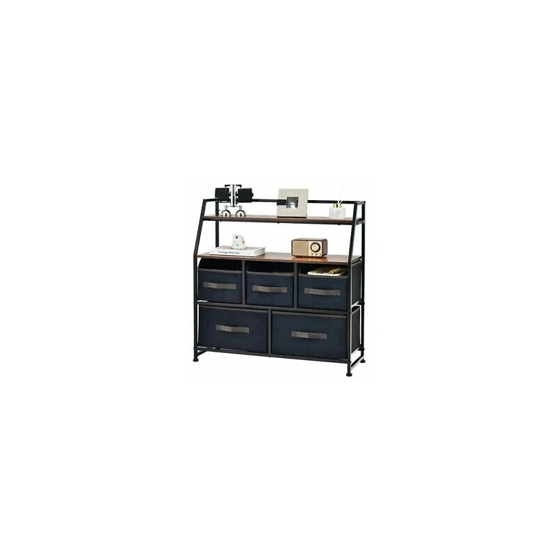 Image of COSTWAY Inflatable Toddler Travel Bed Portable Kids Bed Kid Air Mattress Grey unisex