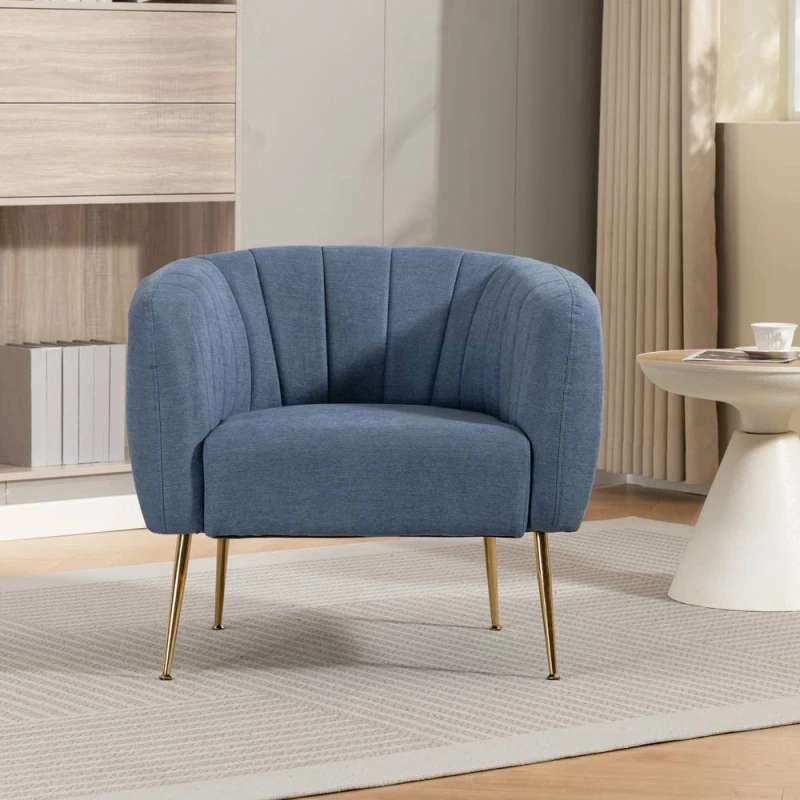 Image of Artemis Home Stanton Accent Chair in Light Blue Size: 1 Pack Light Blue Unisex 1 Pack