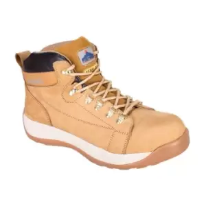 Image of Portwest Mens Steelite SB HRO Leather Safety Boots (6 UK) (Honey)